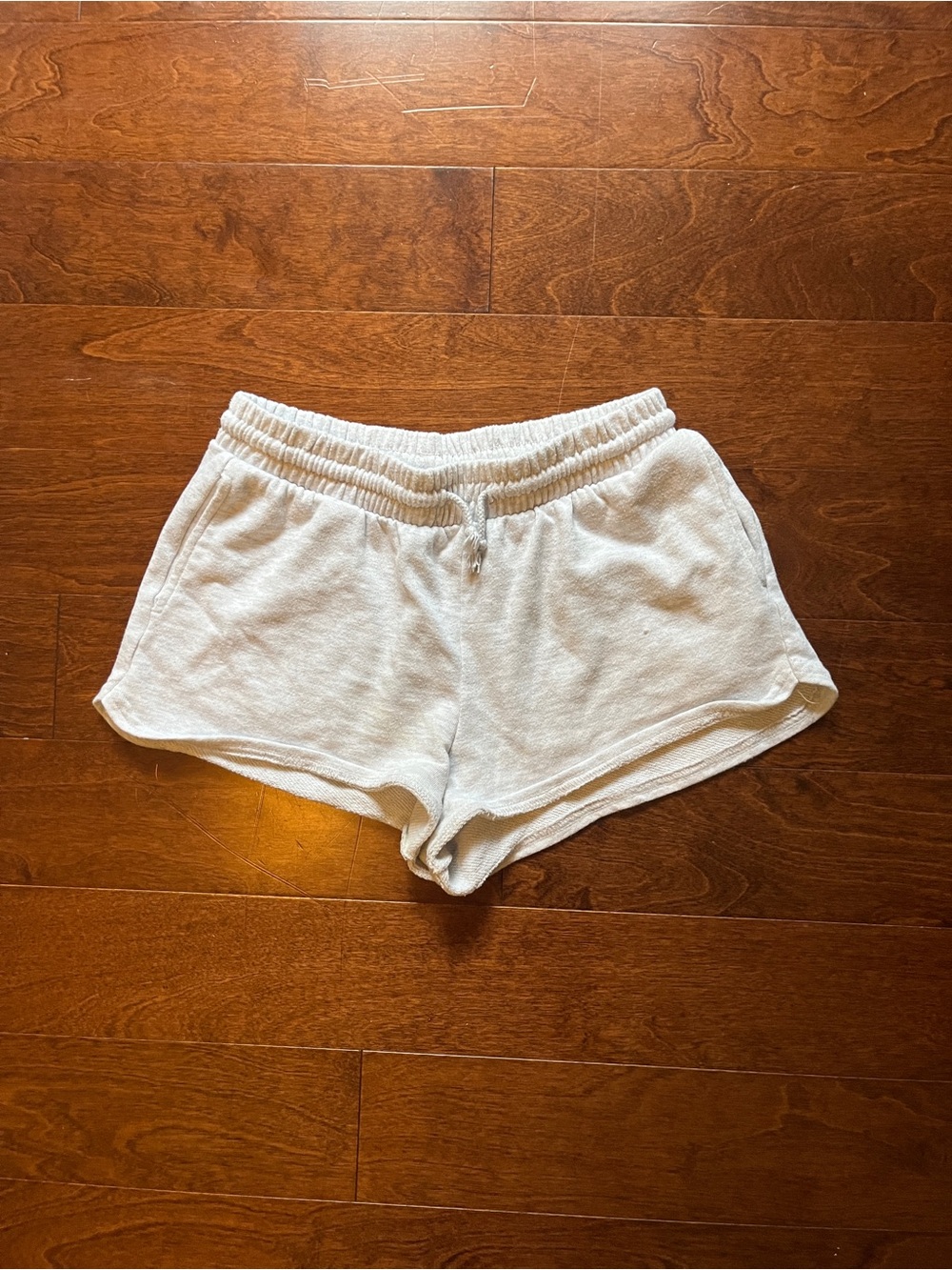 NOBO Women's White Athletic Drawstring Shorts